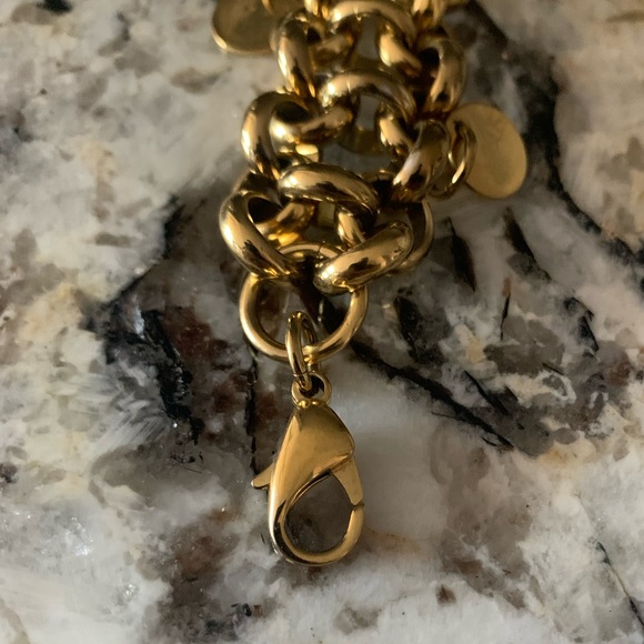 Vintage VERSACE VERSUS Gold Plated Stainless Steel Watch - Picture 7 of 17